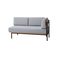 GLAM|Arm Sofa|アームソファ|ライトグレー