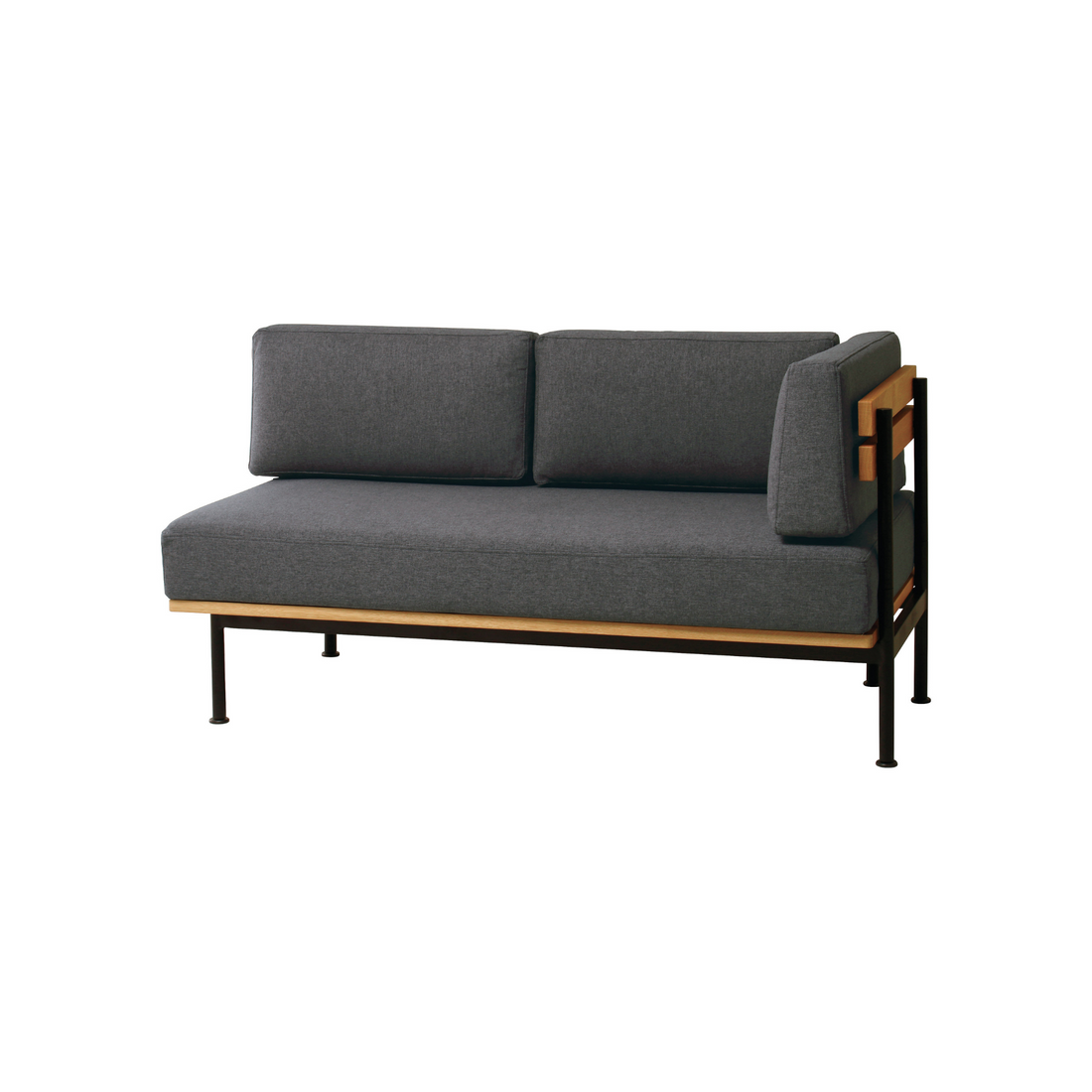 GLAM|Arm Sofa|アームソファ|チャコールグレー