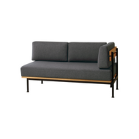 GLAM|Arm Sofa|アームソファ|チャコールグレー