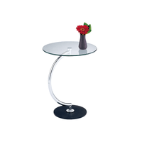 Brass Side Table|ブラス サイドテーブル|クリアガラス