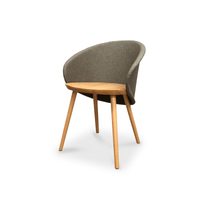 Dining chair BIANCA|ダイニングチェア ビアンカ|アーム付|ブラウン