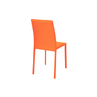 Bright Stacking Chair|ブライトスタッキングチェア|オレンジ【2脚セット】