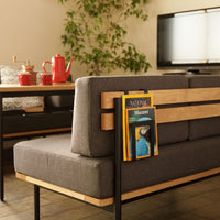 GLAM|2P SOFA|チャコールグレー