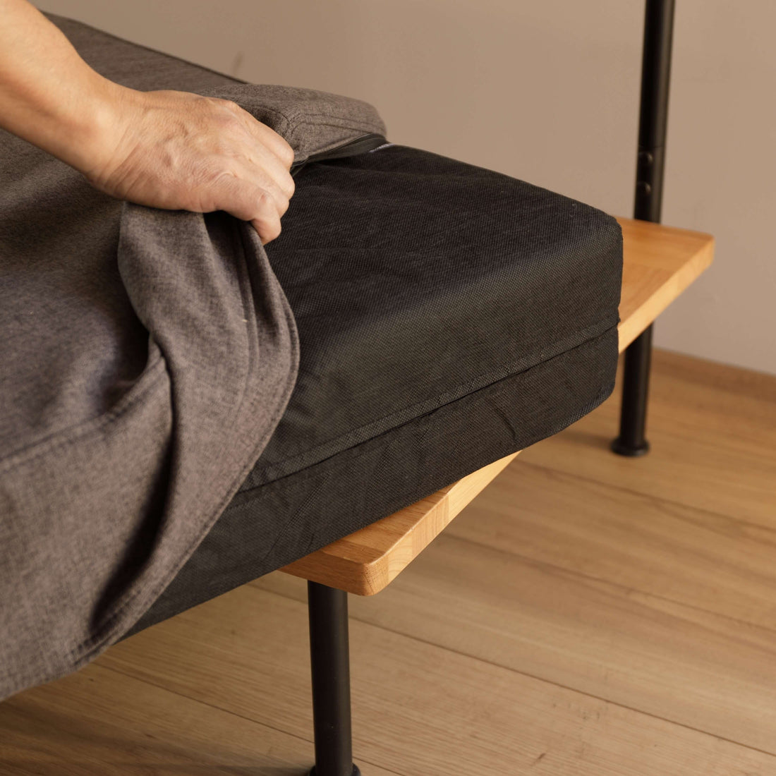 GLAM|Arm Sofa|アームソファ|ライトグレー