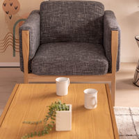AZUMAYA|1P Sofa|Weyde|グレー