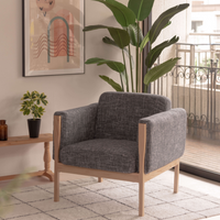 AZUMAYA|1P Sofa|Weyde|グレー