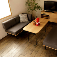 GLAM|Arm Sofa|アームソファ|チャコールグレー