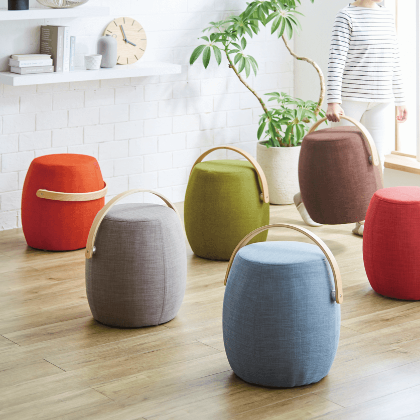 Stool METEOR｜スツール ミーティア｜オレンジ – チェア・ソファ専門