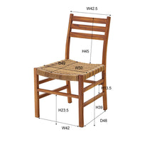 AZUMAYA|Armless Chair|NRS