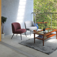 Plum Living Chair|リビングチェア プラム|グレー