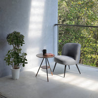 Plum Living Chair|リビングチェア プラム|グレー