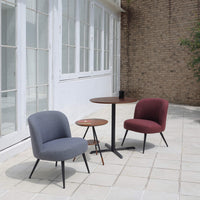 Plum Living Chair|リビングチェア プラム|ワインレッド