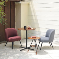 Plum Living Chair|リビングチェア プラム|ワインレッド