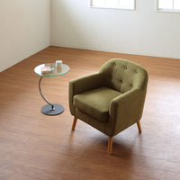 Brass Side Table|ブラス サイドテーブル|クリアガラス